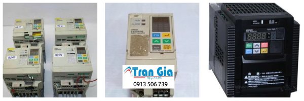biến tần Omron đang trong quá trình sửa chữa tại TRAN GIA 