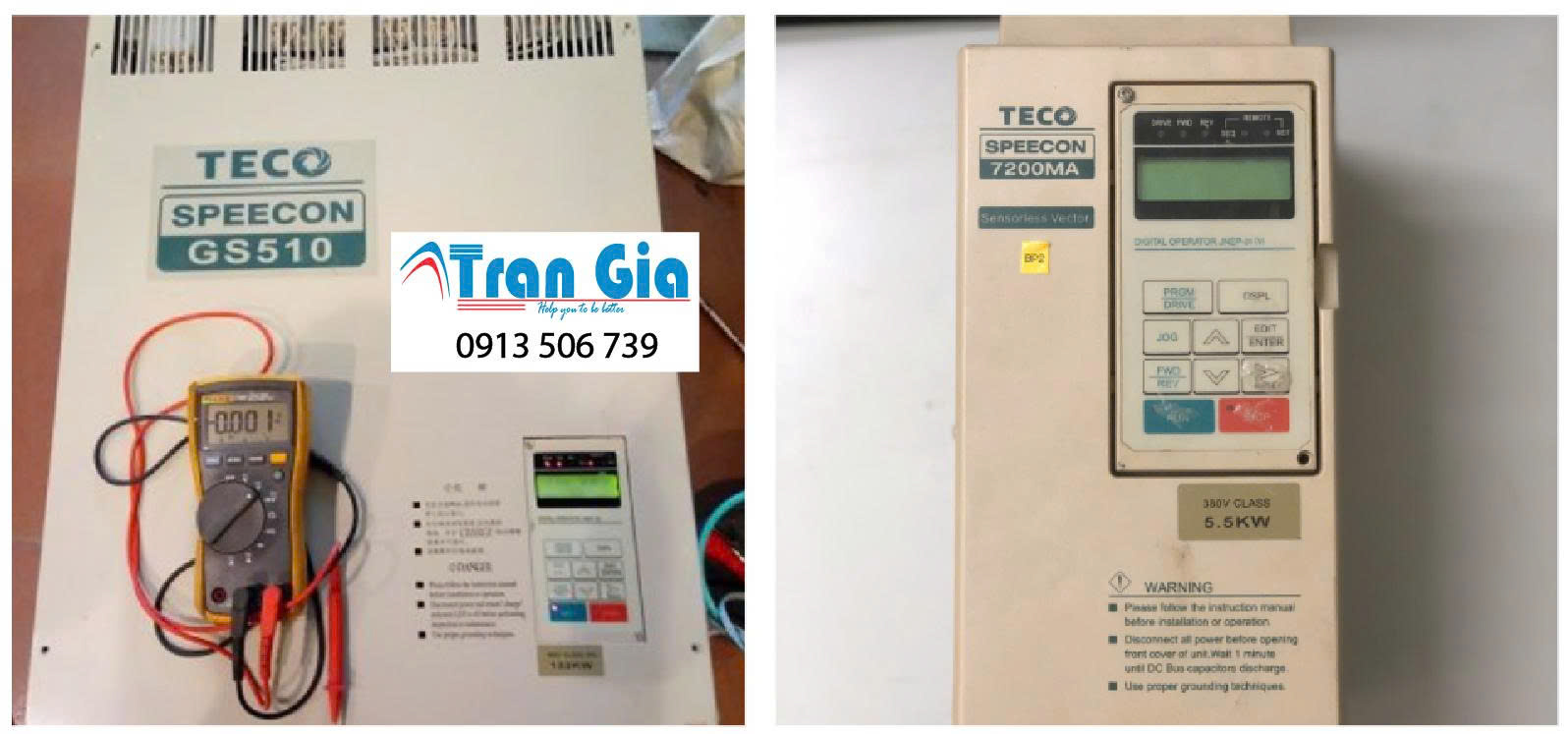 Sửa biến tần Teco xử lí lỗi nhanh chóng TP HCM