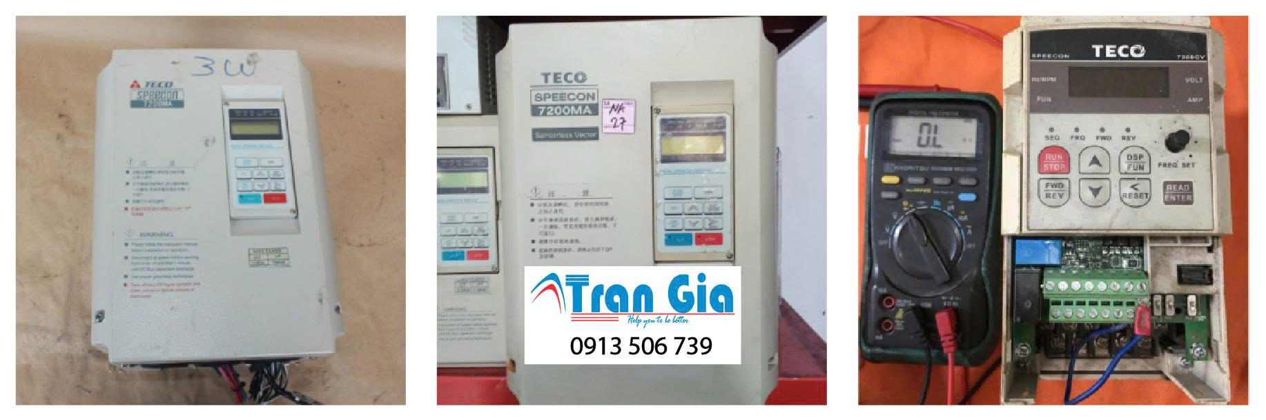Sửa biến tần Teco xử lí lỗi nhanh chóng TP HCM