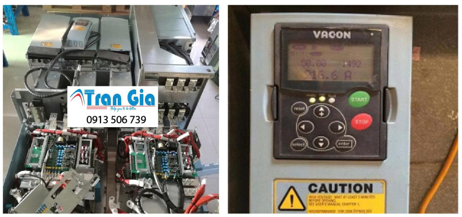 Sửa biến tần Vacon 100 HVAC, NXP, NXS, NXL, Vacon 100X với kinh nghiệm 15 năm trong nghề