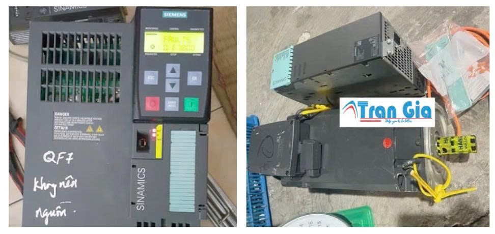 Sửa chữa biến tần Siemens Sinamics G150, G120, MM440, MM430 xử ló lỗi nhanh chóng