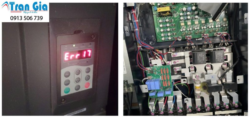 Thay thế linh kiện, sửa chữa biến tần Inovance xử lí lỗi gấp trong ngày