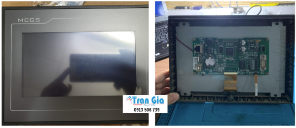 Trung tâm sửa chữa màn hình HMI MCGS, thay tấm LCD cho màn hình cảm ứng MCGS bảo hành 3-6 tháng