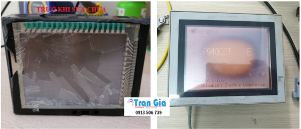 Trung tâm sửa màn hình HMI Mitsubishi, thay thế linh kiện chính hãng