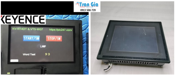 Trung tâm sửa màn hình Keyence VT3-V7 bảo hành 3-6 tháng linh kiện tốt