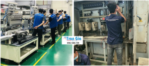 Hình ảnh PLC chúng tôi đang trong quá trình sửa chữa 