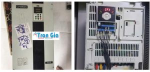 Hình ảnh một số biến tần được trong quá trình sửa chữa tại Trần Gia Automation