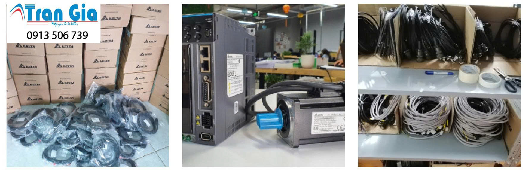 TRAN GIA AUTOMATION cung cấp bảng Giá Mới AC Servo Delta 2025 Giá Tốt nhất