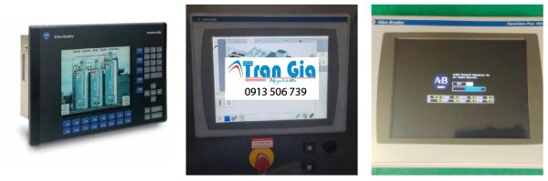 Sửa chữa màn hình LCD HMI Allen Bradley 2711P-T15C4D8 bị lão hóa, bị hiển thị mờ, bị chấm đen nhanh chóng TP HCM