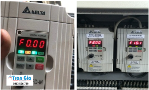 Một số hình ảnh thực tế biến tần đang được sửa