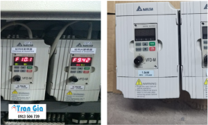Hình ảnh một số biến tần đang được sửa tại Trần Gia Automation