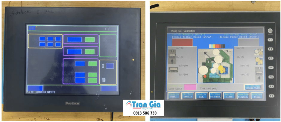Trung tâm thay tấm cảm ứng màn hình HMI Proface sua LCD màn hình Proface nhanh chóng