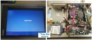 Hình ảnh một số màn hình HMI được trong quá trình sửa chữa