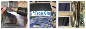 Hình ảnh một số màn hình HMI được trong quá trình sửa chữa