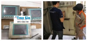 Hình ảnh một số màn hình HMI được trong quá trình sửa chữa