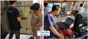 Hình ảnh một số thiết bị biến tần đang được sửa tại Trần Gia Automation