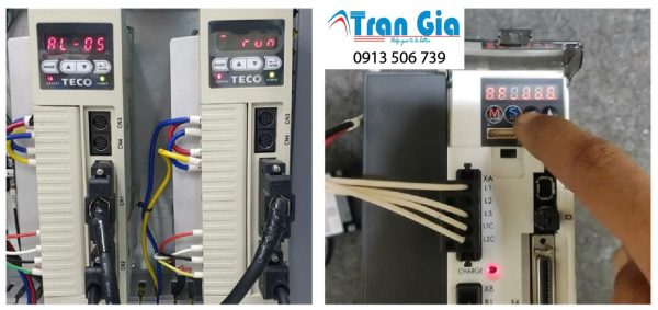 TRAN GIA AUTOMATION chuyên sửa AC Servo Teco báo lỗi nhanh chóng uy tín toàn quốc