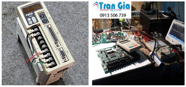 TRAN GIA AUTOMATION chuyên sửa AC Servo Teco báo lỗi nhanh chóng uy tín toàn quốc