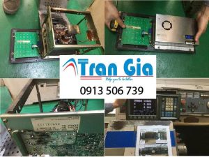 Sửa màn hình máy cắt công nghiệp với linh kiện chính hãng 100%