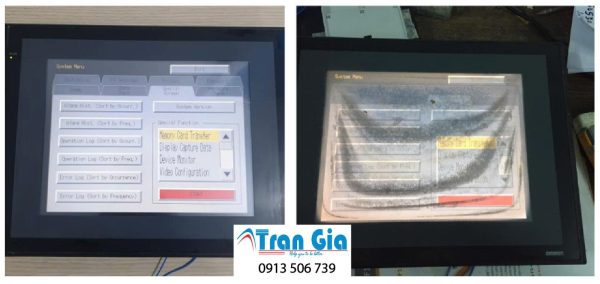 Thay thế tấm LCD cho màn hình cảm ứng Omron giá rẻ