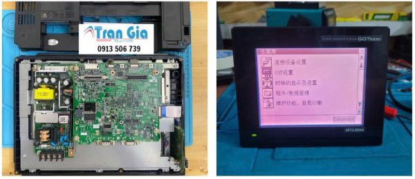 Chuyên sửa màn hình HMI Mitsubishi bị hỏng LCD và các xử lý khắc phục giá rẻ