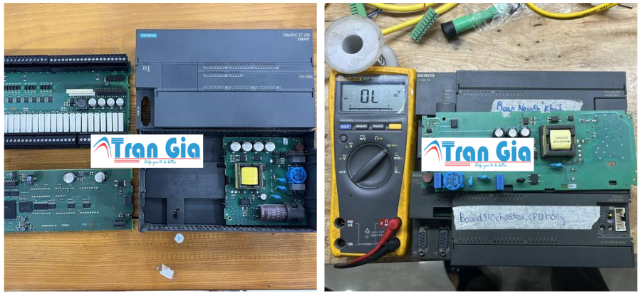 Sửa chữa plc S7-1200 vơi slinh kiện hcinhs hãng bao hành lên tới 6 tháng
