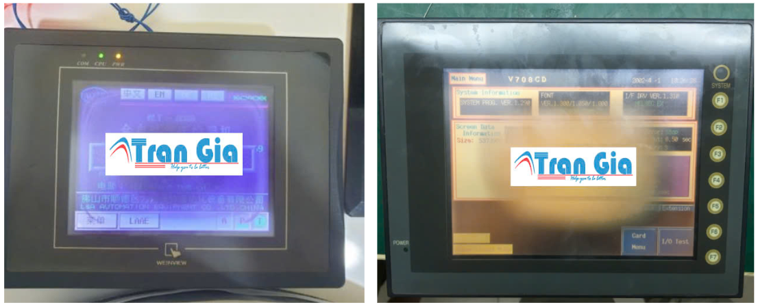 Thay thế tấm kính cảm ứng cho màn hình HMI Weintek bảo hành lên tới 6 tháng