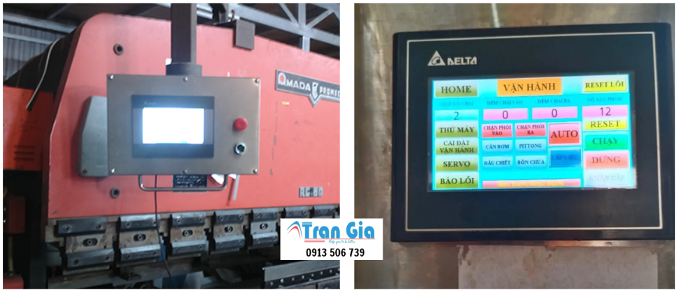 Sửa Màn hình Cho Máy Dập Vòm, Sửa Màn hình Máy Cán tôn xử lí lỗi nhanh chóng trong ngày khu vực miền Nam