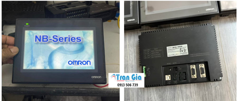 Công ty sửa chữa màn hình cảm ứng Omron NS10-TV00B-V2 các lỗi như không hiển thị, không sáng, liệt cảm ứng cam kết hết lỗi