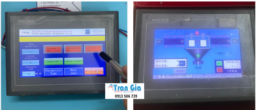 Công Ty sửa màn hình MCGS Lỗi Cảm ứng, Thay Màn hình LCD, Thay Cảm ứng màn hình Lấy trong ngày, thay linh kiện chính hãng