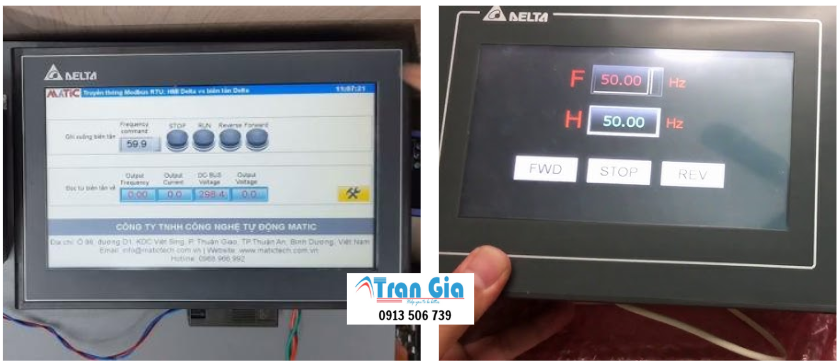 Công ty sửa chữa màn hình HMI Delta 7 inch các model DOP-B07SS411, DOP-B07S411, DOP-B07S410, DOP-B07E411, xử lý nhanh