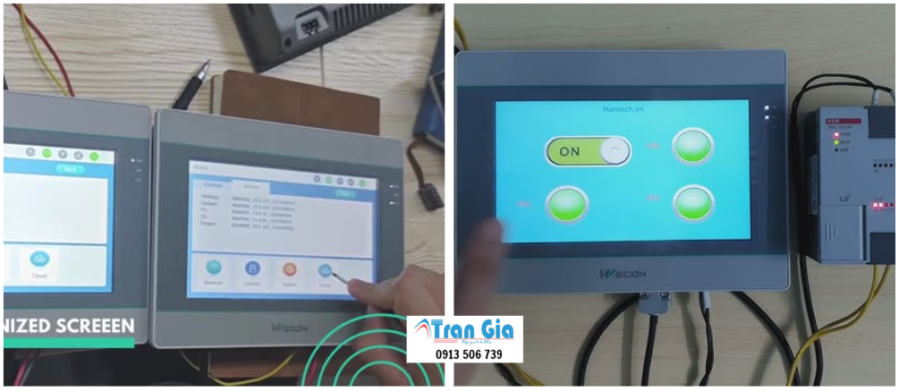 Dịch vụ sửa chữa màn hình HMI Wecon bị lỗi, liệt cảm ứng, sọc màn hình, sửa lấy ngay trong vòng 24H