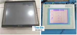 Hình ảnh một số màn hình HMI được trong quá trình sửa chữa tại Trần Gia Automation 