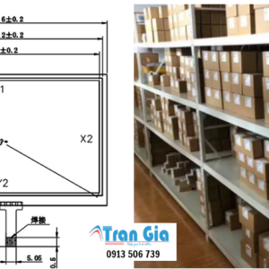 Tấm cảm ứng 4.3 inch/ kích thước 105x65mm/ cáp ra giữa cạnh dài giá ưu đãi