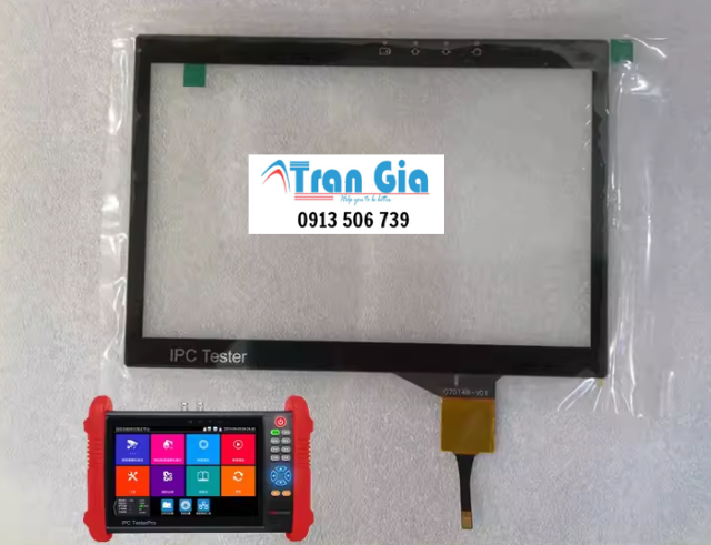 Tấm cảm ứng màn hình cảm ứng công nghiệp 8.0 inch máy Test sóng CCTV TESTER/ 07014B-V02 ưu đãi hấp dẫn