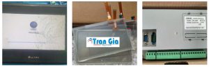Thay thế tấm kính cảm ứng cho màn hình HMI Xinje với linh kiện chính hãng