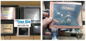 Thay thế tấm kính cảm ứng cho màn hình HMI Mitsubishi với linh kiện chính hãng