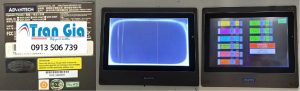 Hình ảnh một số màn hình HMI được trong quá trình sửa chữa tại Trần Gia Automation 