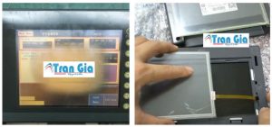 Hình ảnh một số màn hình HMI được trong quá trình sửa chữa