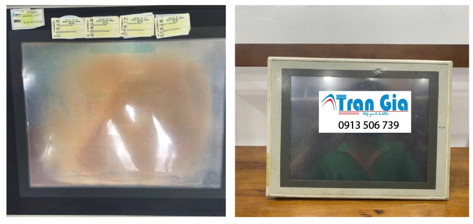 Thay cảm ứng Màn hình HMI Omron NS8-TV00B-ECV2 bấm không nhạy - lệch cảm ứng bảo hành từ 3 - 6 tháng