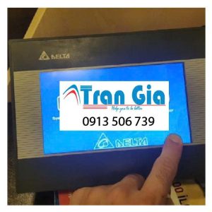 Thay tấm nền LCD cho màn hình cảm ứng HMI 5.7 inch các lỗi bị kẻ sọc, loang mờ không thấy rõ, không lên đèn nền giá tốt