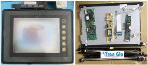 Thay tấm LCD cho màn hình cảm ứng HMI Fuji Hakko các lỗi bị kẻ sọc, loang mờ không thấy rõ, không lên đèn nền