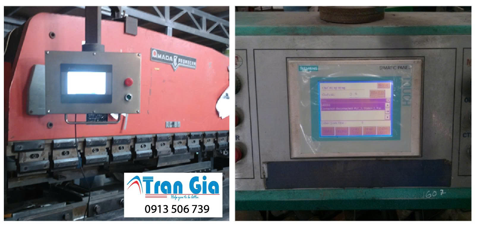 Sửa Màn hình Cho Máy Dập Vòm, Sửa Màn hình Máy Cán tôn xử lí lỗi nhanh chóng trong ngày khu vực miền Nam