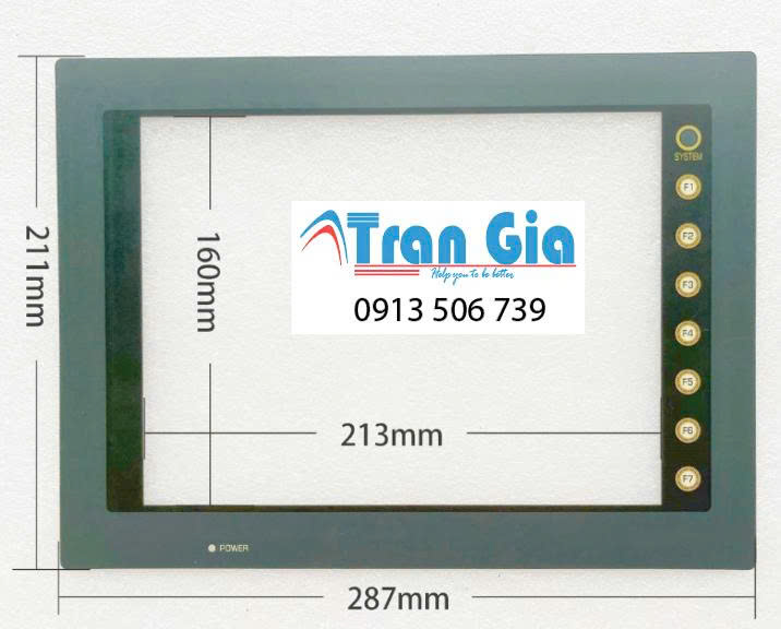 Tấm cảm ứng N010-0554-X027/03 Mặt căm ứng Fujitsu kích thước 184X141mm bảo hành 12 tháng