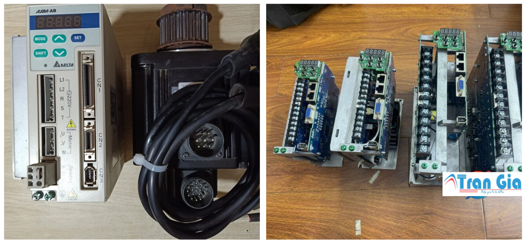 Servo Delta Báo AL 004 Servo Motor có sự cố hoặc sai công suất xử lí lỗi nhanh chóng