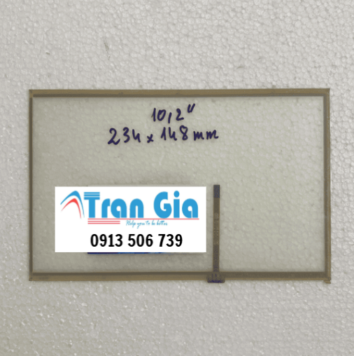 Tấm cảm ứng công nghiệp 10.2 inch/ 234x148mm_ Cáp 4 chân nhỏ chính hãng