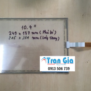 Tấm cảm ứng công nghiệp 10.4 inch 249×187 mm ( 216×164 mm ) giá rẻ