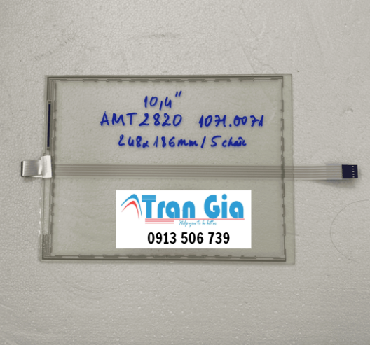 Tấm cảm ứng công nghiệp 10.4 inch AMT2820 1071.0071/ 248x186mm/ 5 chân giá cả phải chăng