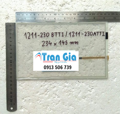 Tấm cảm ứng công nghiệp 10.4 inch máy tiện công nghiệp 1211-230 BTTI / 1211-230 ATTI ưu đãi lớn
