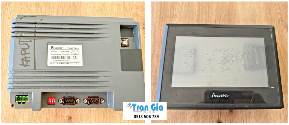 Công ty sửa HMI Touchwin TG765-MT bị lỗi, hư hỏng bảo hành 3-6 tháng